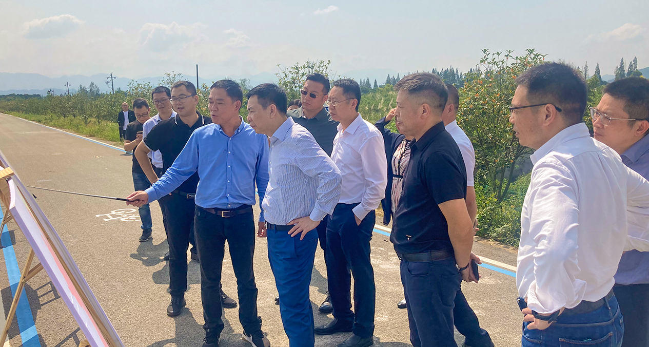 Chairman Lin Zhuoyan led a team to visit Lishui City, Zhejiang Province for investment investigation